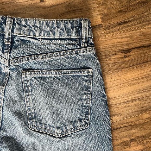 Zara Blue Mom Fit Jeans - Picture 8 of 8